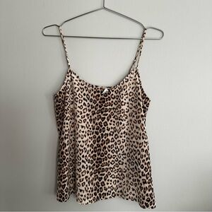 Equipment Layla Leopard Print Silk Cami
Natural Multi